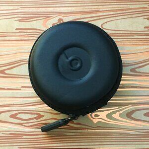 Authentic Beats by Dr. Dre x Monster Soft Hard Earbud Carrying Case Black
